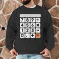 Calculator Easy Halloween Costume For Math Teacher Men Graphic Sweatshirt, novelty gifts, funny gifts