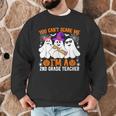 You Can't Scare Me I'm A 2nd Grade Teacher Halloween Men Graphic Sweatshirt, novelty gifts, funny gifts