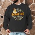 You Can't Scare Me I Teach 4th Grade Teacher Halloween Ghost Men Graphic Sweatshirt, novelty gifts, funny gifts