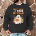 You Cant Scare Me I Teach Preschool Halloween Teacher Men Graphic Sweatshirt, novelty gifts, funny gifts