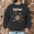 Catom Science Teacher Chemistry Lover Physics School Cat Men Graphic Sweatshirt, novelty gifts, funny gifts Catom Science Teacher Chemistry Lover Physics School Cat Men Graphic Sweatshirt, novelty gifts, funny gifts