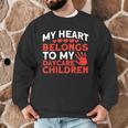 Childcare My Heart Belongs To Children Daycare Teacher Men Women Men Graphic Sweatshirt, novelty gifts, funny gifts Childcare My Heart Belongs To Children Daycare Teacher Men Women Men Graphic Sweatshirt, novelty gifts, funny gifts