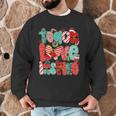 Christmas Coquette Bow Teacher Teach Love Inspire Men Graphic Sweatshirt, novelty gifts, funny gifts Christmas Coquette Bow Teacher Teach Love Inspire Men Graphic Sweatshirt, novelty gifts, funny gifts