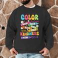 Color The World With Kindness Teachers Back To School Men Graphic Sweatshirt, novelty gifts, funny gifts