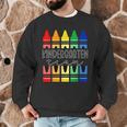 Colorful Crayon Kindergarten Team Tee For Teachers Students Men Women Kids Men Graphic Sweatshirt, novelty gifts, funny gifts Colorful Crayon Kindergarten Team Tee For Teachers Students Men Women Kids Men Graphic Sweatshirt, novelty gifts, funny gifts