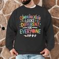 Communication ASL Teacher Deaf People ASL Interpreter Men Graphic Sweatshirt, novelty gifts, funny gifts