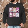 Coquette Bow Spooky Teacher Ghost Halloween Trick Or Teach Men Graphic Sweatshirt, novelty gifts, funny gifts Coquette Bow Spooky Teacher Ghost Halloween Trick Or Teach Men Graphic Sweatshirt, novelty gifts, funny gifts