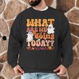 What Are We Doing Today Halloween PE Spooky Teacher Men Graphic Sweatshirt, novelty gifts, funny gifts What Are We Doing Today Halloween PE Spooky Teacher Men Graphic Sweatshirt, novelty gifts, funny gifts