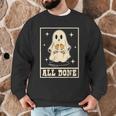 All Done Sign Language Ghost Speech Pathology Teacher Men Graphic Sweatshirt, novelty gifts, funny gifts All Done Sign Language Ghost Speech Pathology Teacher Men Graphic Sweatshirt, novelty gifts, funny gifts