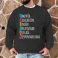 Educar Bilingual Spanish Teacher Men Graphic Sweatshirt, novelty gifts, funny gifts