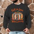 Fall In Love With Learning Book Lover Autumn Pumpkin Teacher Men Graphic Sweatshirt, novelty gifts, funny gifts Fall In Love With Learning Book Lover Autumn Pumpkin Teacher Men Graphic Sweatshirt, novelty gifts, funny gifts