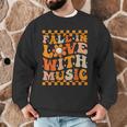 Fall In Love With Music Groovy Thanksgiving Music Teacher Men Women Girls Kids Men Graphic Sweatshirt, novelty gifts, funny gifts Fall In Love With Music Groovy Thanksgiving Music Teacher Men Women Girls Kids Men Graphic Sweatshirt, novelty gifts, funny gifts