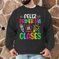 Feliz Primer Dia De Clases Kids Girl Teacher Spanish School Men Graphic Sweatshirt, novelty gifts, funny gifts Feliz Primer Dia De Clases Kids Girl Teacher Spanish School Men Graphic Sweatshirt, novelty gifts, funny gifts