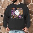 First Grade Boo Crew Teacher Student Halloween Costume Men Graphic Sweatshirt, novelty gifts, funny gifts