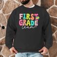 First Grade Team Teacher Back To School 1st Grade Squad Kids Men Graphic Sweatshirt, novelty gifts, funny gifts