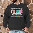 Fun University Of I'm Done Class Of 2025 Teacher Retirement Men Graphic Sweatshirt, novelty gifts, funny gifts