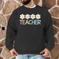 Groovy Teacher Cute Daisy Flower Retro Back To School Men Graphic Sweatshirt, novelty gifts, funny gifts Groovy Teacher Cute Daisy Flower Retro Back To School Men Graphic Sweatshirt, novelty gifts, funny gifts