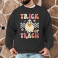 Groovy Teacher Halloween Retro Trick Or Teach Floral Ghost Men Graphic Sweatshirt, novelty gifts, funny gifts Groovy Teacher Halloween Retro Trick Or Teach Floral Ghost Men Graphic Sweatshirt, novelty gifts, funny gifts