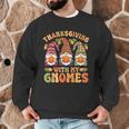 Groovy Thanksgiving With My Gnomie Women Teacher Fall Gnome Men Graphic Sweatshirt, novelty gifts, funny gifts