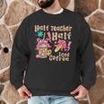 Half Teacher Half Iced Coffee Back To School Men Graphic Sweatshirt, novelty gifts, funny gifts Half Teacher Half Iced Coffee Back To School Men Graphic Sweatshirt, novelty gifts, funny gifts