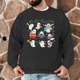 Halloween Music Teacher Ghost Playing Musical Instruments Men Graphic Sweatshirt, novelty gifts, funny gifts Halloween Music Teacher Ghost Playing Musical Instruments Men Graphic Sweatshirt, novelty gifts, funny gifts