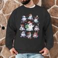 Halloween PE Teacher Ghost Playing Sports Physical Education Men Graphic Sweatshirt, novelty gifts, funny gifts