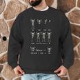 Halloween Skeleton Math Fraction Teacher Men Women Men Graphic Sweatshirt, novelty gifts, funny gifts