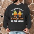 Halloween Teacher Cutest Candy Corn Groovy Spooky Teachers Men Graphic Sweatshirt, novelty gifts, funny gifts Halloween Teacher Cutest Candy Corn Groovy Spooky Teachers Men Graphic Sweatshirt, novelty gifts, funny gifts