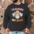Halloween Teacher Teaching My Boos Costume Teacher Men Women Men Graphic Sweatshirt, novelty gifts, funny gifts