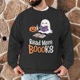Halloween Teacher Women Cute Reading Ghost Read More Books Men Graphic Sweatshirt, novelty gifts, funny gifts Halloween Teacher Women Cute Reading Ghost Read More Books Men Graphic Sweatshirt, novelty gifts, funny gifts