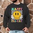 Happy Fri-Yay Teacher Friday Weekend School Men Graphic Sweatshirt, novelty gifts, funny gifts