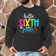 Hello Sixth Grade Cute Back To School 6th Grade Teacher Kids Men Graphic Sweatshirt, novelty gifts, funny gifts Hello Sixth Grade Cute Back To School 6th Grade Teacher Kids Men Graphic Sweatshirt, novelty gifts, funny gifts