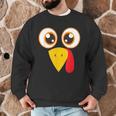 Hilarious Turkey Halloween Thanksgiving Teacher Nurse Men Graphic Sweatshirt, novelty gifts, funny gifts