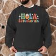 Hola Estudiantes Spanish Teacher Men Graphic Sweatshirt, novelty gifts, funny gifts