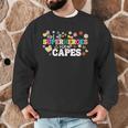 Hot All Superheroes Wear Capes Cute Teacher End Of School Men Graphic Sweatshirt, novelty gifts, funny gifts Hot All Superheroes Wear Capes Cute Teacher End Of School Men Graphic Sweatshirt, novelty gifts, funny gifts