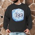 Ice Halloween Pun Costume Easy Lazy Team Group Teacher Men Graphic Sweatshirt, novelty gifts, funny gifts