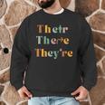 Their There They'Re English Teacher Gramma Police Joke Men Graphic Sweatshirt, novelty gifts, funny gifts Their There They'Re English Teacher Gramma Police Joke Men Graphic Sweatshirt, novelty gifts, funny gifts
