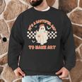 It's A Bootiful Day To Make Art Halloween Art Teacher Men Graphic Sweatshirt, novelty gifts, funny gifts