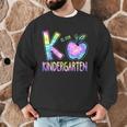 K Is For Kindergarten Teacher Tie Dye Back To School Kinder Men Graphic Sweatshirt, novelty gifts, funny gifts K Is For Kindergarten Teacher Tie Dye Back To School Kinder Men Graphic Sweatshirt, novelty gifts, funny gifts