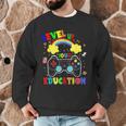 Level Up Your Education Gaming Inspired Teacher Gamers For Men Women Kids Men Graphic Sweatshirt, novelty gifts, funny gifts Level Up Your Education Gaming Inspired Teacher Gamers For Men Women Kids Men Graphic Sweatshirt, novelty gifts, funny gifts
