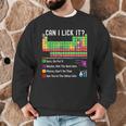 Can I Lick It Periodic Table Chart Science Teacher Cool Meme Men Graphic Sweatshirt, novelty gifts, funny gifts Can I Lick It Periodic Table Chart Science Teacher Cool Meme Men Graphic Sweatshirt, novelty gifts, funny gifts