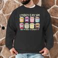 Literacy Is My Jam And I'm Here To Spread Literacy Teacher Men Graphic Sweatshirt, novelty gifts, funny gifts Literacy Is My Jam And I'm Here To Spread Literacy Teacher Men Graphic Sweatshirt, novelty gifts, funny gifts