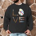 Love Art For Artist Art Teacher Men Graphic Sweatshirt, novelty gifts, funny gifts