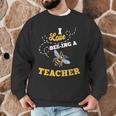 I Love Bee-Ing A Teacher Honey Bee Job Profession Men Graphic Sweatshirt, novelty gifts, funny gifts