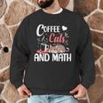 I Love Math Cats And Coffee Heart Mathematics Teacher Men Graphic Sweatshirt, novelty gifts, funny gifts I Love Math Cats And Coffee Heart Mathematics Teacher Men Graphic Sweatshirt, novelty gifts, funny gifts