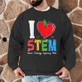 I Love STEM Student Teacher 1st Day Of School Back To School Men Graphic Sweatshirt, novelty gifts, funny gifts I Love STEM Student Teacher 1st Day Of School Back To School Men Graphic Sweatshirt, novelty gifts, funny gifts