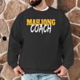 Mahjong Coach Coaching Trainer Teacher Men Graphic Sweatshirt, novelty gifts, funny gifts Mahjong Coach Coaching Trainer Teacher Men Graphic Sweatshirt, novelty gifts, funny gifts