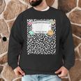 Matching Group Halloween Teacher Composition Book Notebook Men Graphic Sweatshirt, novelty gifts, funny gifts Matching Group Halloween Teacher Composition Book Notebook Men Graphic Sweatshirt, novelty gifts, funny gifts