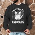 Math And Cats Apparel For Teachers Students Cat Lovers Men Graphic Sweatshirt, novelty gifts, funny gifts Math And Cats Apparel For Teachers Students Cat Lovers Men Graphic Sweatshirt, novelty gifts, funny gifts