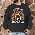 Montessori Teacher Halloween Boo Rainbow Leopard Halloween Men Graphic Sweatshirt, novelty gifts, funny gifts Montessori Teacher Halloween Boo Rainbow Leopard Halloween Men Graphic Sweatshirt, novelty gifts, funny gifts